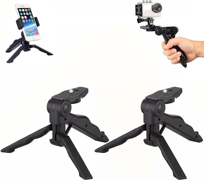Treppiede Smartphone RealPlus - Cavalletto Regolabile 360°, Compatto E Stabile Per Video E Foto - Foto 11