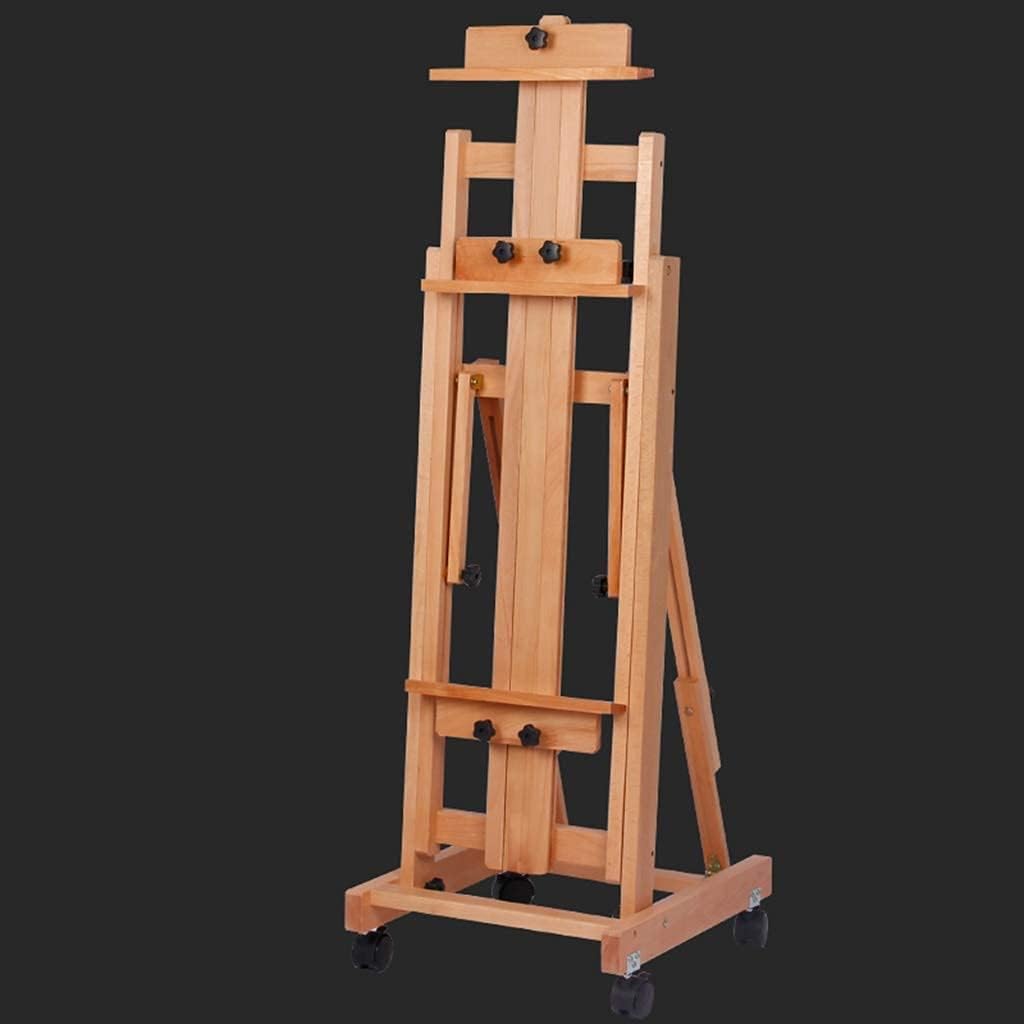 135-242cm 調節可能なイーゼル アーティスト プロフェッショナル イーゼル ブナフロアーイーゼル 可動式 傾斜フラット可 最