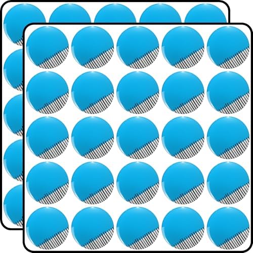 Geometric Abstract Modern Art Blue Diagonal Black Stripes Contemporary Wall Art Car Window Pack of 50 1 Inch Scrapbook Stickers Small Decals image 4