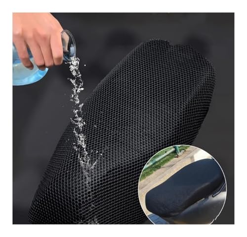 Funda asiento moto mallas transpirables para Xciting 250 300 400 AK550, protector solar de verano 4