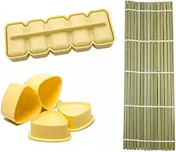 Kit 3 Forma Onigiri Niguirizushi Esteira Oniguiri Sushi Kata