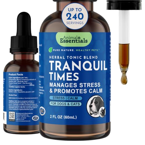 Animal Essentials Inc Tranquility Blend Liquid For Dogs & Cats, 2 Oz