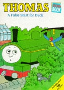 Paperback Thomas, Duck and the Parrot: Sticker Story Book (Thomas the Tank Engine) Book
