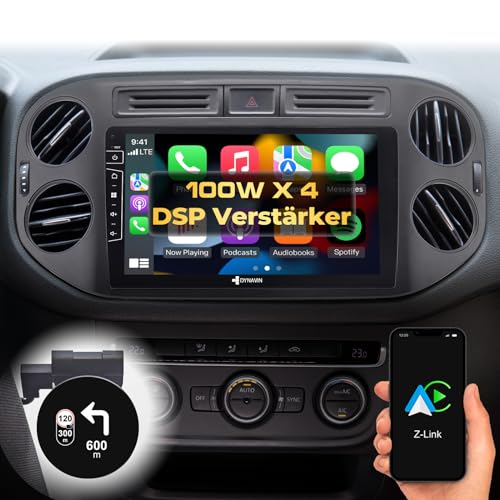 Autoradio GPS Android VW Tiguan Golf 5 Plus 9 Pouces Écran Tactile DAB+