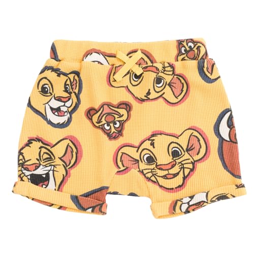 Sudadera con capucha de Mickey Mouse conjunto de pantalones cortos de nido de abeja 6