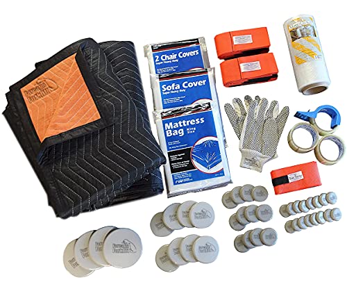 Moving Kit, complete for a Studio or 1 bedroom. Forearm Forklift Moving Straps included