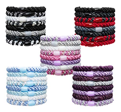 L. Erickson Grab & Go Ponytail Holders - Set Of Eight, Neutral #TOP3