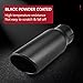 LCGP 3“ Inlet Exhaust Black Tip, 3