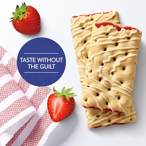 Special K Bar Pastry Crisps, 100 Calorie Snacks, Breakfast Bars, Strawberry, 5.28oz Box (12 Crisps)