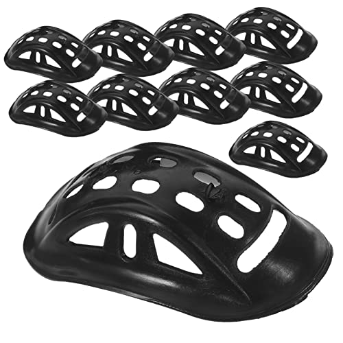 STOBAZA 10Pcs Helmet Chin Cups Safety Hat Chin Protectors for Comfort Stability Compatible with Hard Hats Easy to Use Wide Chin Strap