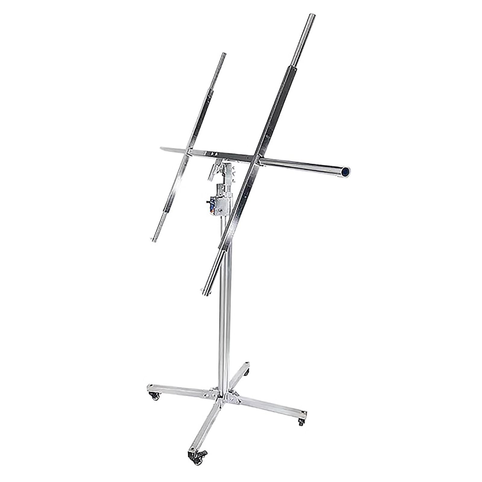 11ft 12ft 13ft Drywall Lift - 110 Lbs Load Capacity Panel Hoist Lift w/Adjustable Telescopic Arm - Lockable Board Sheetrock Lift for Site Construction - Tiltable Rotation Panel(Max H 4m/157.5in/13.1ft