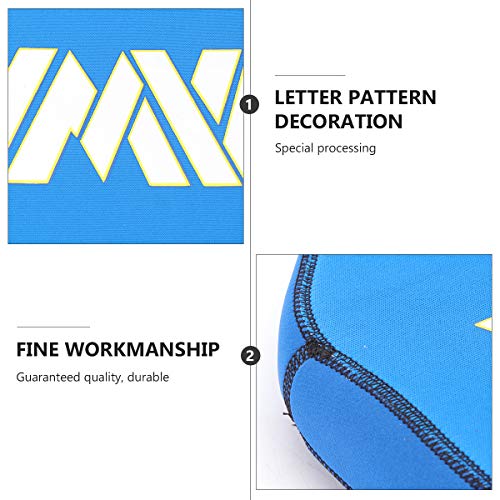 Abaodam Almofada de assento de 2 peças com canoa macia e almofada de assento de barco (cor aleatória