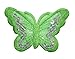 Produktbild B2Q Aufnäher Bügelbild Aufbügler Schmetterling 45x70 mm grün (1081)