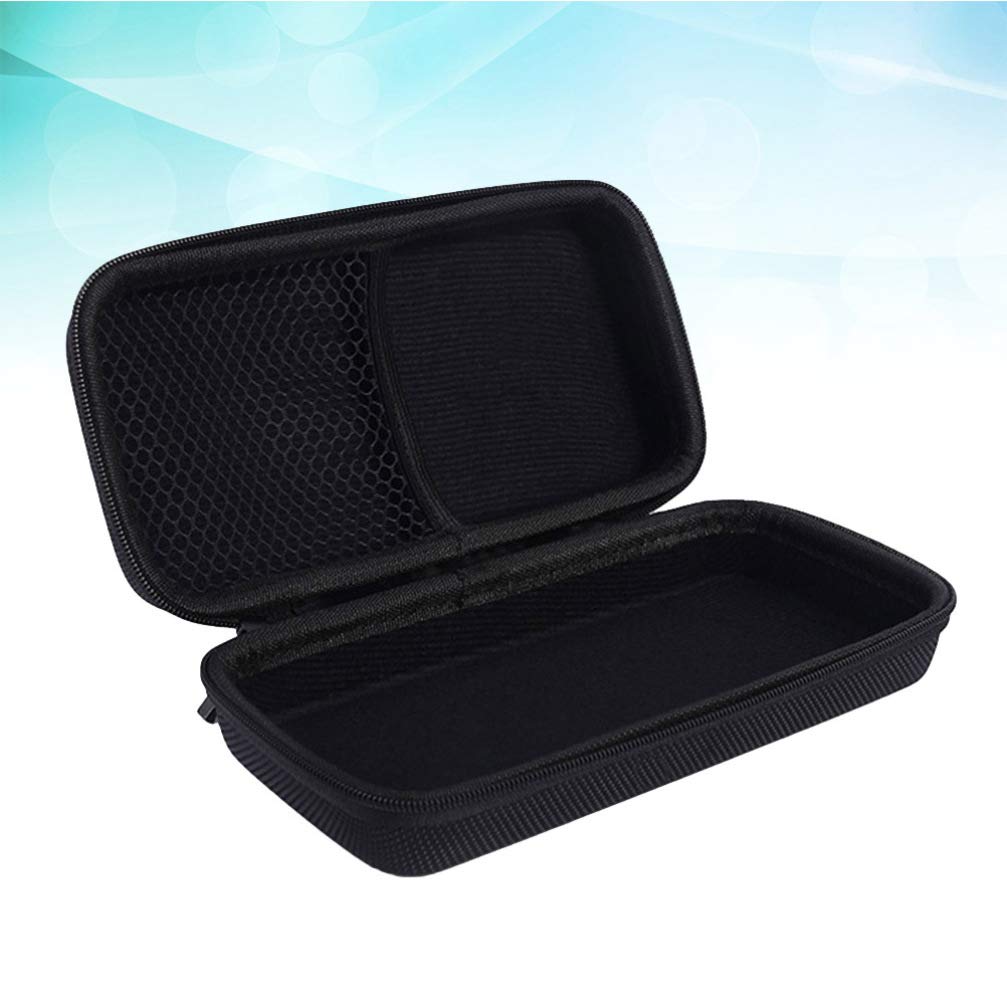 EXCEART Estuche Para Micrófono Caja De Almacenamiento De Micrófono 7.28 X 3.54 X 1.77In Bolsa Protectora Impermeable Con Forro a Prueba De Golpes Y Bolsillo De Malla Para Cable Auriculares Y Manual