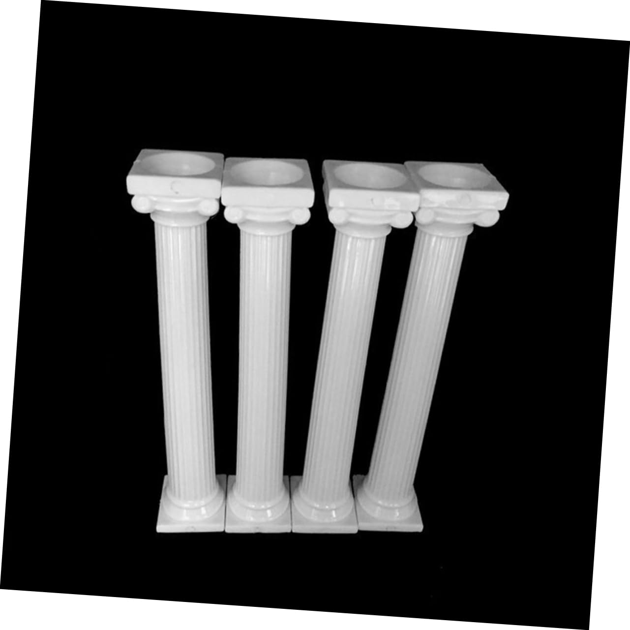Cabilock 3 Juegos Soporte para Pasteles Varilla Separadora De Tortas Varillas para Pasteles Columnas Romanas para Pasteles Soporte para Capas De Pasteles Soporte De Pastel 16 Uds * 3