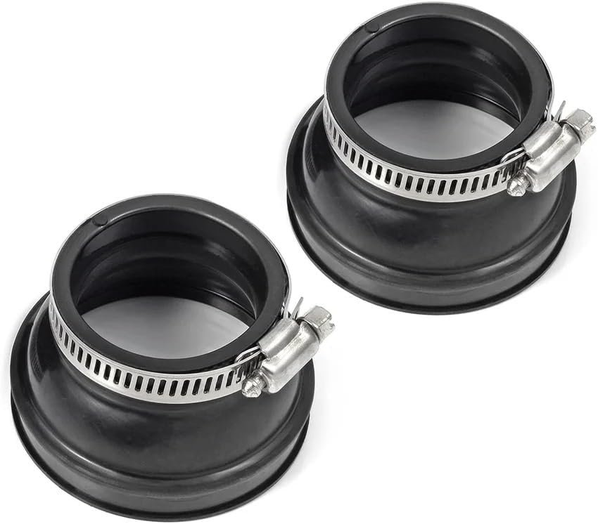 Air BOX Intake Duat Compatible with ATV Banshee 350 YFZ350 YFZ 350 1987-2006 Intake Boot 29L-14453-01-00 2 Set