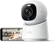 Anker Eufy (ユーフィ) Indoor Cam E30 (見守りカメラ) 【ベビーモニター/ペットカメラ/ペット見守り/屋内カメラ/ネットワークカメラ / 4K画質 / ズーム対応 / 360°監視/AI動作検知/Wi-Fi対応 】