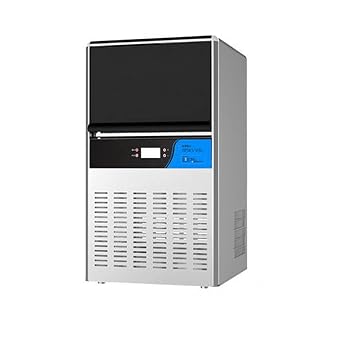Ice Maker Machine for Home Small Ice Makers Countertop Nugget Ice Cubes Self-Cleaning Function Low Noise Easy to Use - Perfect for Water Bottles Mixed Drinks A
