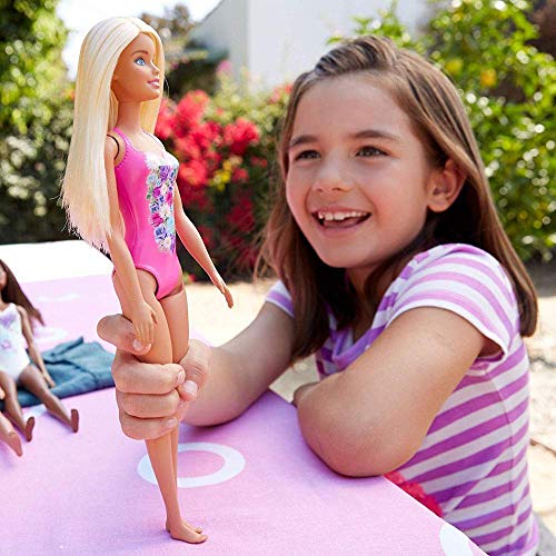 Muñeca Barbie Water Play Blond Playa miniatura 4