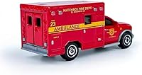 Vista 3 de Matchbox 2019 Ram Ambulance, piezas móviles 26/54