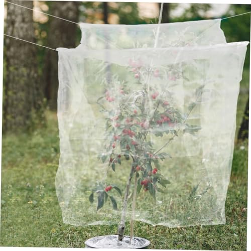 Filet de jardin anti-oiseaux Mikikit maille transparente et légère