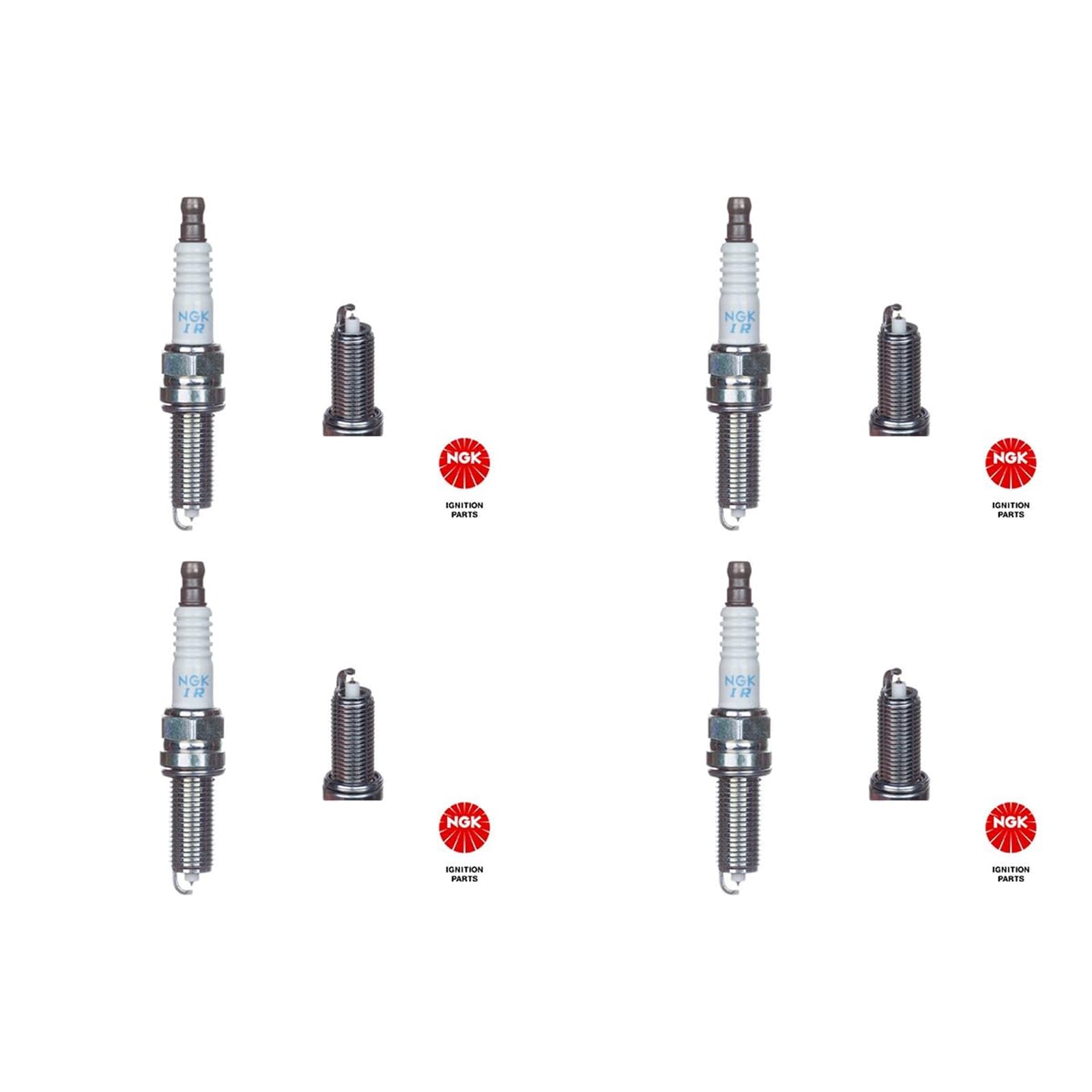 4x NGK Zündkerzen | 4x 92154 passend für Eclipse | SILKR7H8