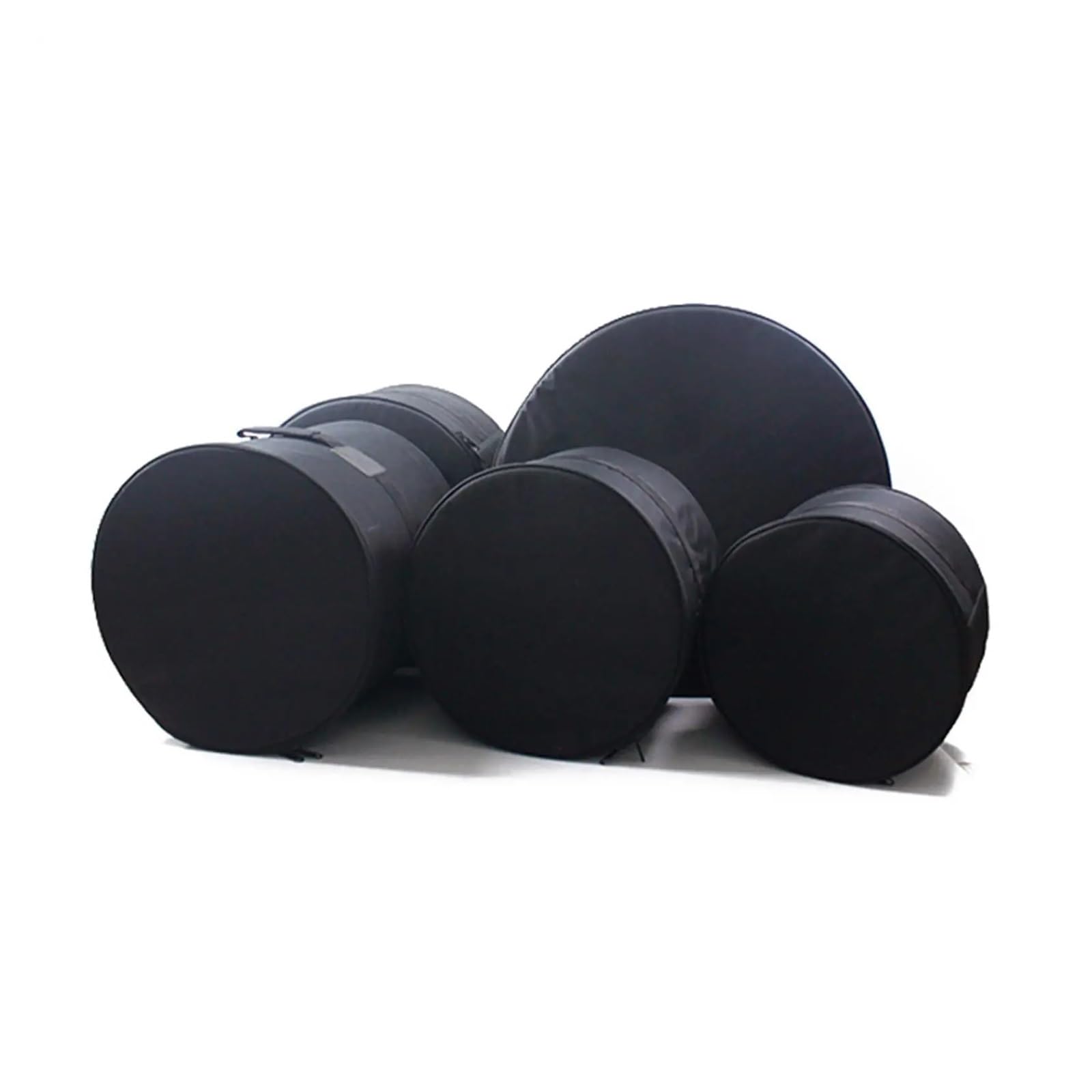 Bateria Instrumento Bolsa de tambor acolchada, funda de tambor Tom, protección de tela Oxford, cubierta a prueba de polvo for instrumentos de percusión, transporte de conciertos(12inch)