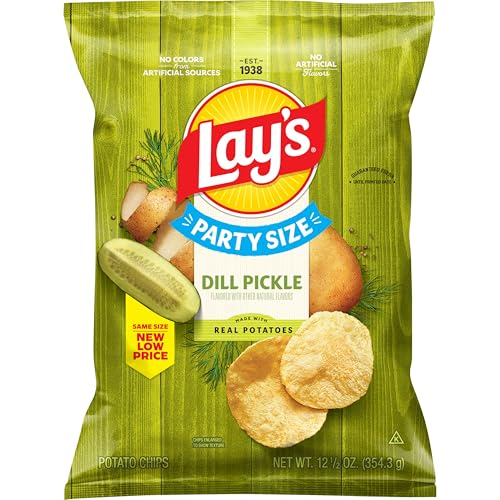 Lay's Potato Chips Dill Pickle, 12.5 Oz