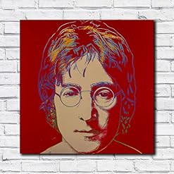 ANGELIA COMEAUX Andy Warhol Affiche Andy Warhol John Lennon Toile Peinture Abstraite Mur Art Moderne Photos Andy Warhol… - Les Beatles, Paul McCartney, John Lennon, RIngo Starr, George Harrison