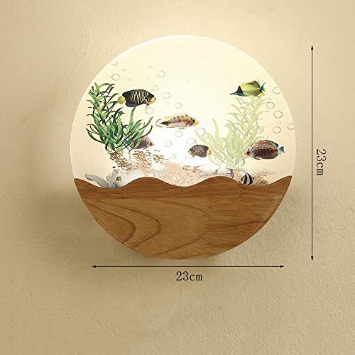 GYZLZZB Lampada da parete a parete dei fondali