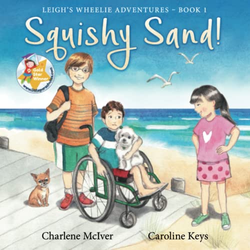 Squishy Sand (Leigh's Wheelie Adventures) B096TQ2Q1N Book Cover