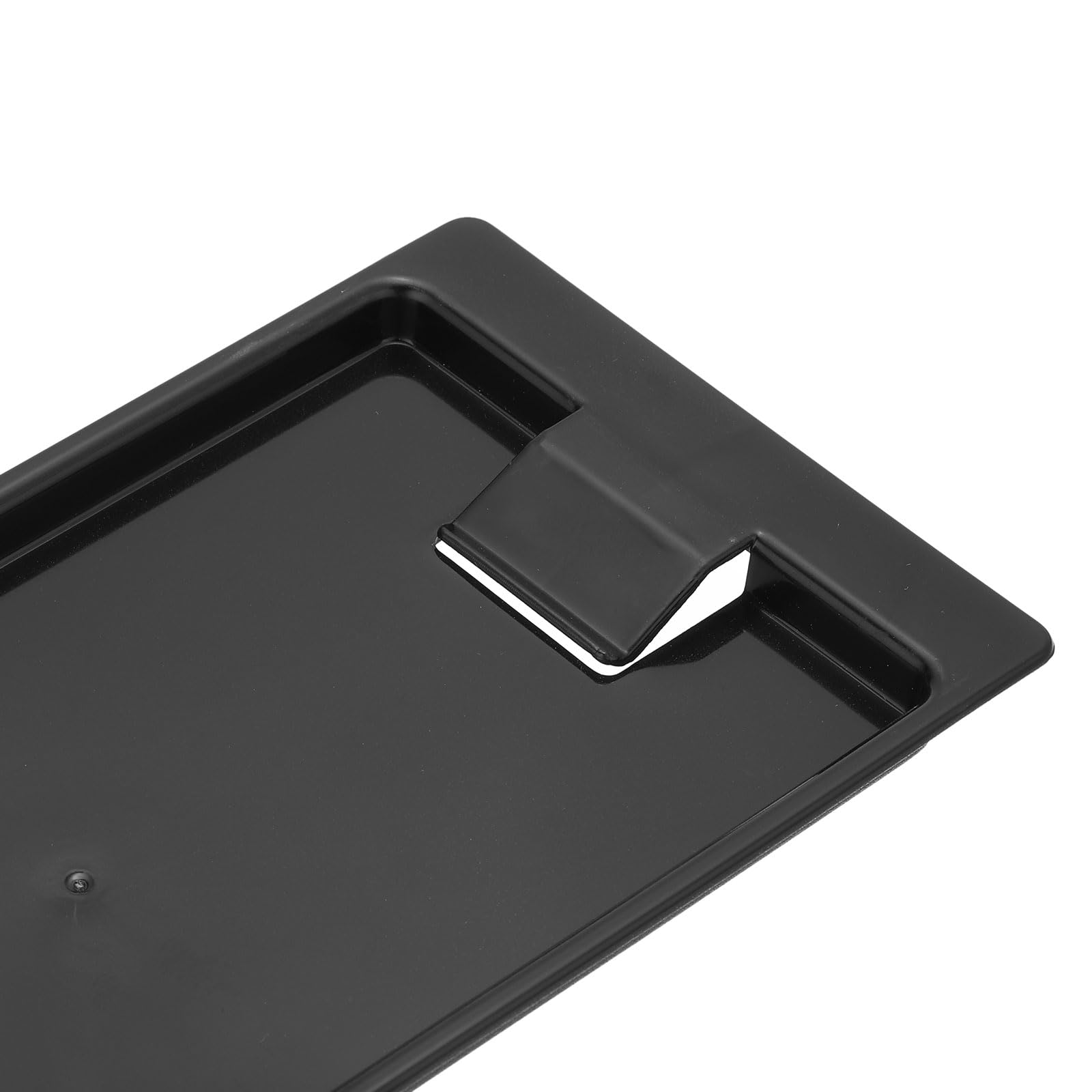 PATIKIL Porte-Chèques, Porte-Cartes De Crédit, Plateaux Pour Pourboires En Espèces Avec Pince Pratique Pour Restaurants, Bars, Hôtels, Cafés, Magasins, Noir En Plastique, Lot De 8