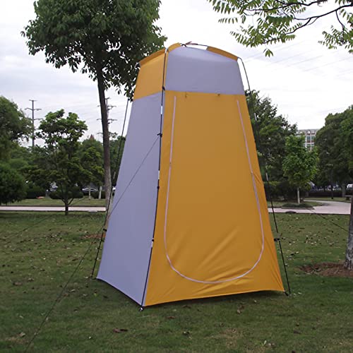 Carpa portátil de camping para 1-2 personas amarillo miniatura 2