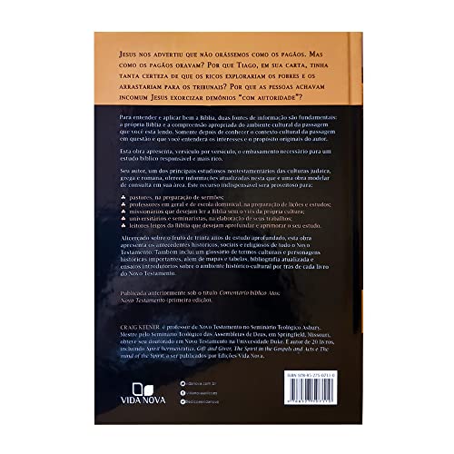 Kit 2 Livros | Comentário Histórico Cultural da Bíblia - Imagem 5