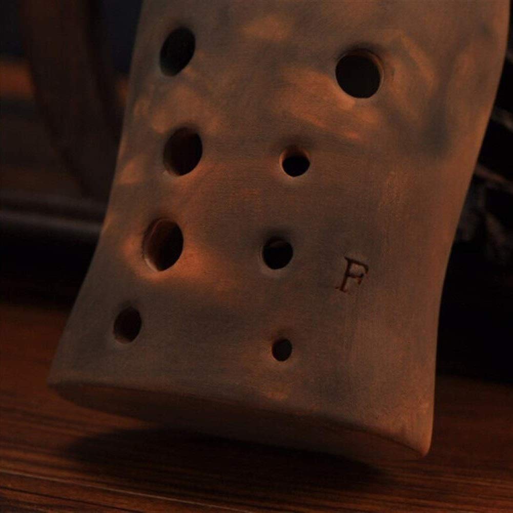 Element Ocarina Water in F Major Tenor Ocarina Instrumento musical ahumado de diez agujeros Ocarina F-Smoke izquierda principiante profesional tono de juego adecuado para principiantes para