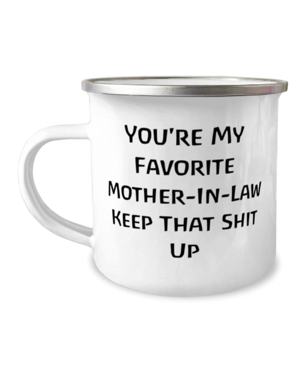Gag Mother-in-law Gifts — funny ceramic mug from ShopProudGifts