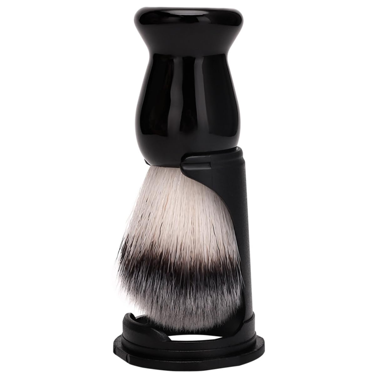 OHPHCALL Men's Beard Grooming Kit Shave Brush with Holder Durable Stand Ideal for Barbershop Quality