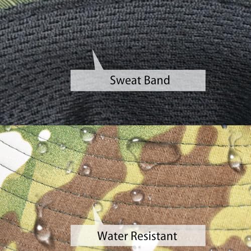 Image of Sun Hats for Men Women Fishing Hat UPF 50+ Breathable Wide Brim Summer UV Protection Hat