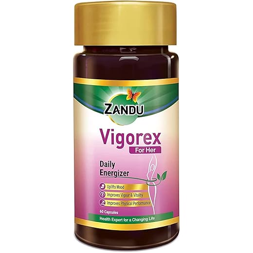 Zandu Vigorex For Her A Daily Energizer 100 Natural Authen