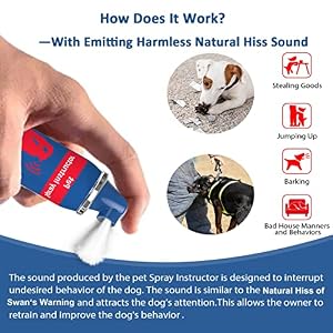 Gutes Leben Dog Instructor Spray, 70ml Spray Corrector Dog Trainer, Safe Humane & Effective Stop Barking, Jumping Up, Food Stealing, Dog Fights & Attacks, Help Stop Unnecessary Dog Behaviour (2 Pack) Gutes Leben Dog Instructor Spray, 70ml Spray Corrector Dog Trainer, Safe Humane & Effective Stop Barking, Jumping Up, Food Stealing, Dog Fights & Attacks, Help Stop Unnecessary Dog Behaviour (2 Pack)