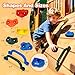 RedSwing Playground Accessories,Backyard Swing Set Plastic Playground Equipment Set,Rock Climbing Holds and Safety Handles for Outdoor Playhouse Treehouse