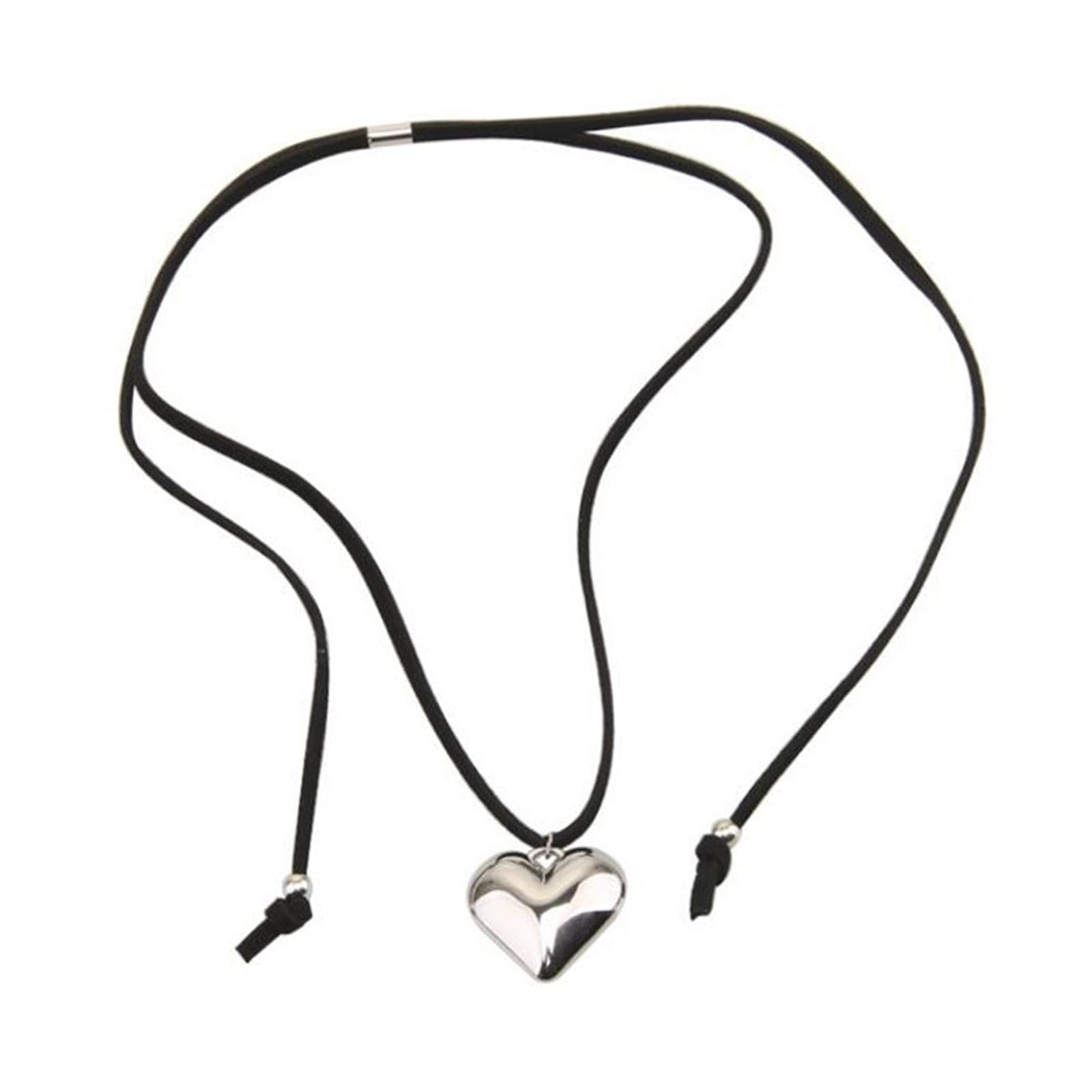 See full amazon price history chart for UJEAVETTE Heart Pendant Necklace Goth Trendy Simple Chunky Heart Choker Necklace UJEAVETTE Heart Pendant Necklace Goth Trendy Simple Chunky Heart Choker Necklace (B0D17V2VXM) Amazon Price History, Amazon Price Tracker