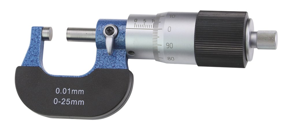 Bügelmessschraube/Mikrometer mit großer Trommel(0-25 mm)