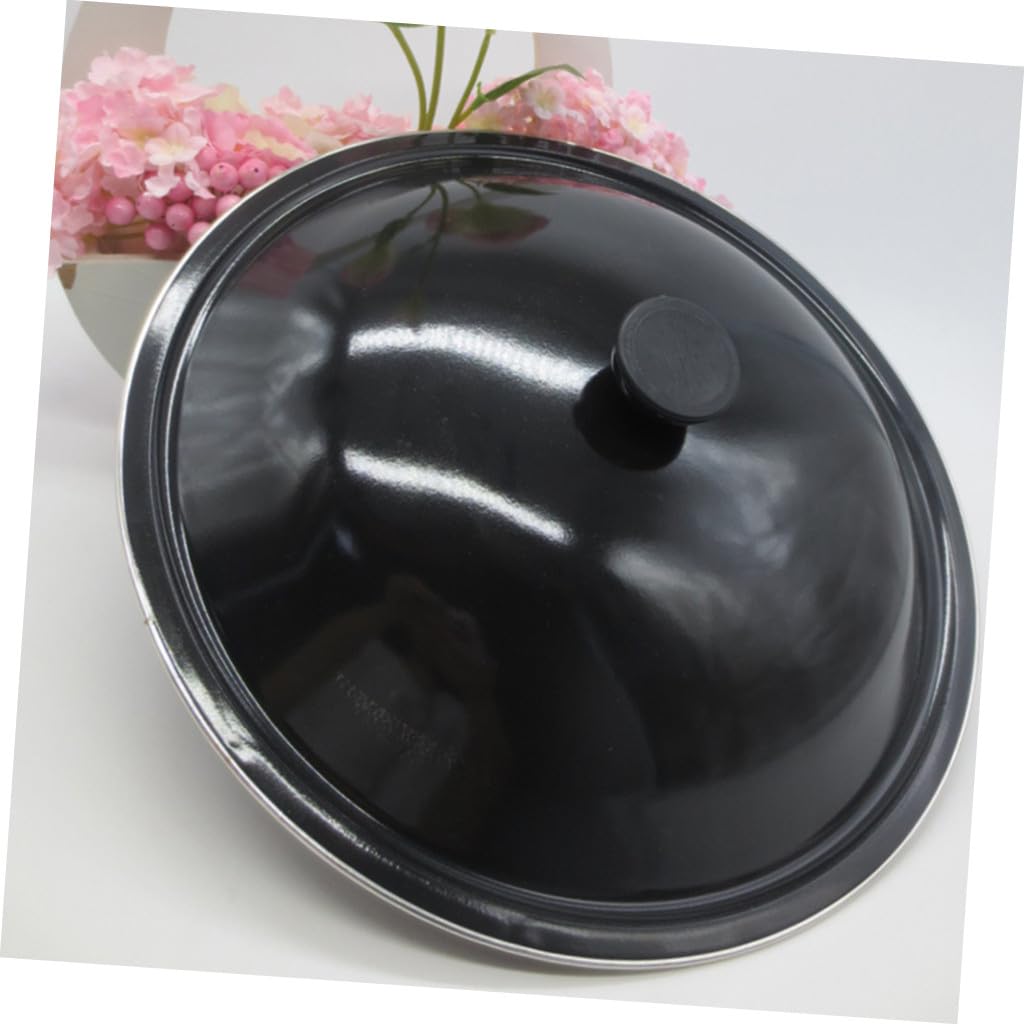 DECHOUS Coperchio Antiscottatura Per Pentole e Padelle Coperchio Per Pentole in Smalto Resistente Al Calore Anti-macchia Lavabile in Lavastoviglie Adatto Per Per Zuppe Padelle e Casseruole