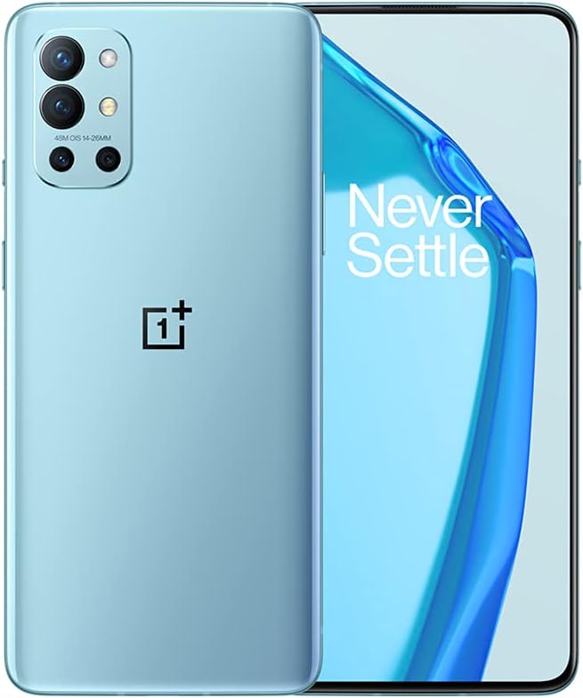 ONEPLUS 9R 5G Smartphone 8GB 128GB Snapdragon 870 120Hz AMOLED Display 65W Warp 48MP Quad blue