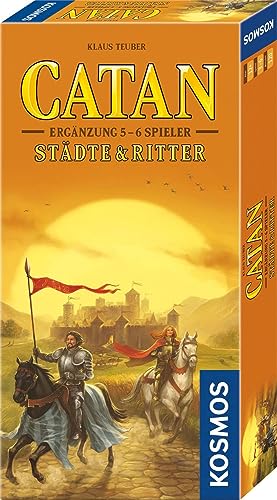 KOSMOS 682743 Catan - Städte und Ritter Ergänzung für 5-6 Personen,...