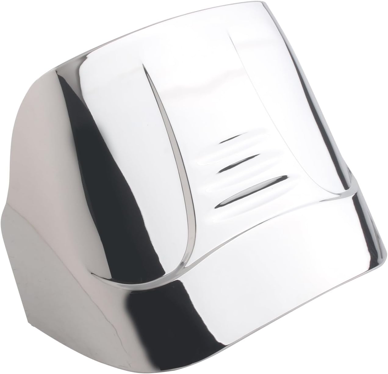 Motorcycle Chrome Taillight Cover Rear Tail Light Visor Trim Cover Compatible with Harley 1973-2020 Touring Electra Street Glide Softail Sportster Dyna