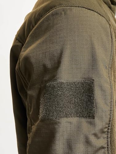 Foto von Brandit Fleece Ripstop Jacket, Farbe: olive, Größe: 5XL