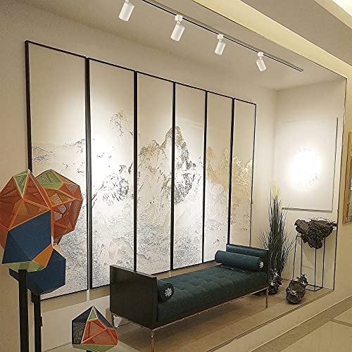 Arcfox 7W Led Track Lighting Heads 3000K Dimmable H Type Track Light Fixture Ceiling Spotlight 24° Cri90 3-Wire For Shopping Mall Living Room Kitchen Retail Store Pack Of 6 White #TOP3