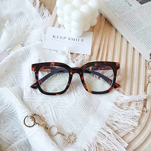 Image of ZERO D Computer Glasses for Eye Protection Square Zero Power Blue Ray Glasses for Men Unisex Blue Light Filter Glasses for Men Anti glare Blue Light Glasses for Women No Hard Box